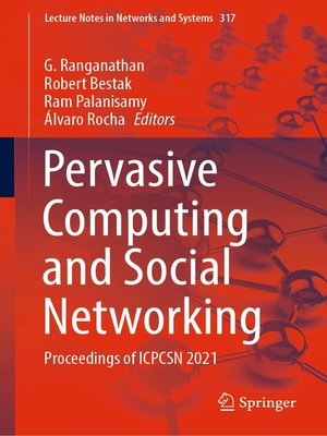 cover image of Pervasive Computing and Social Networking